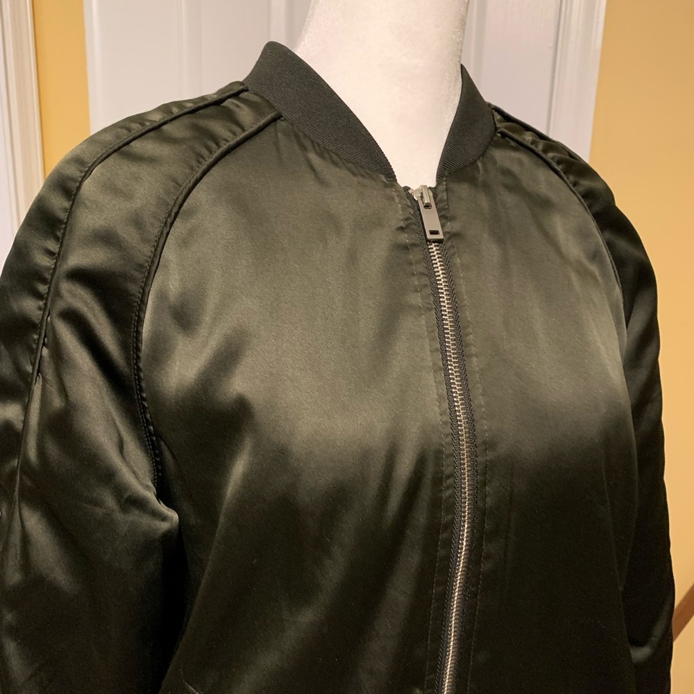 Green Bomber Jacket
